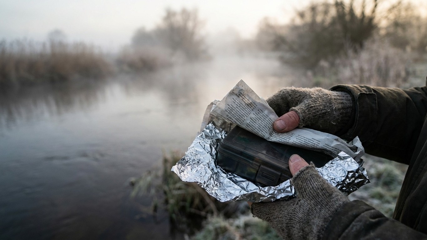 L’astuce à moins de 3€ utilisée par les pêcheurs pros pour protéger leur matériel ou leurs appâts du froid sans abri — tes...