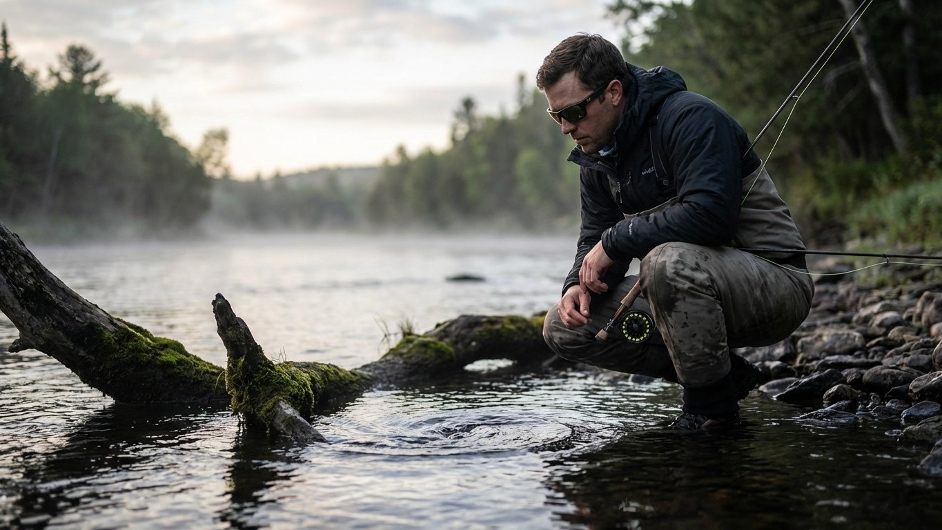 Ce remous que 9 pêcheurs sur 10 ignorent cache la truite en début de saison