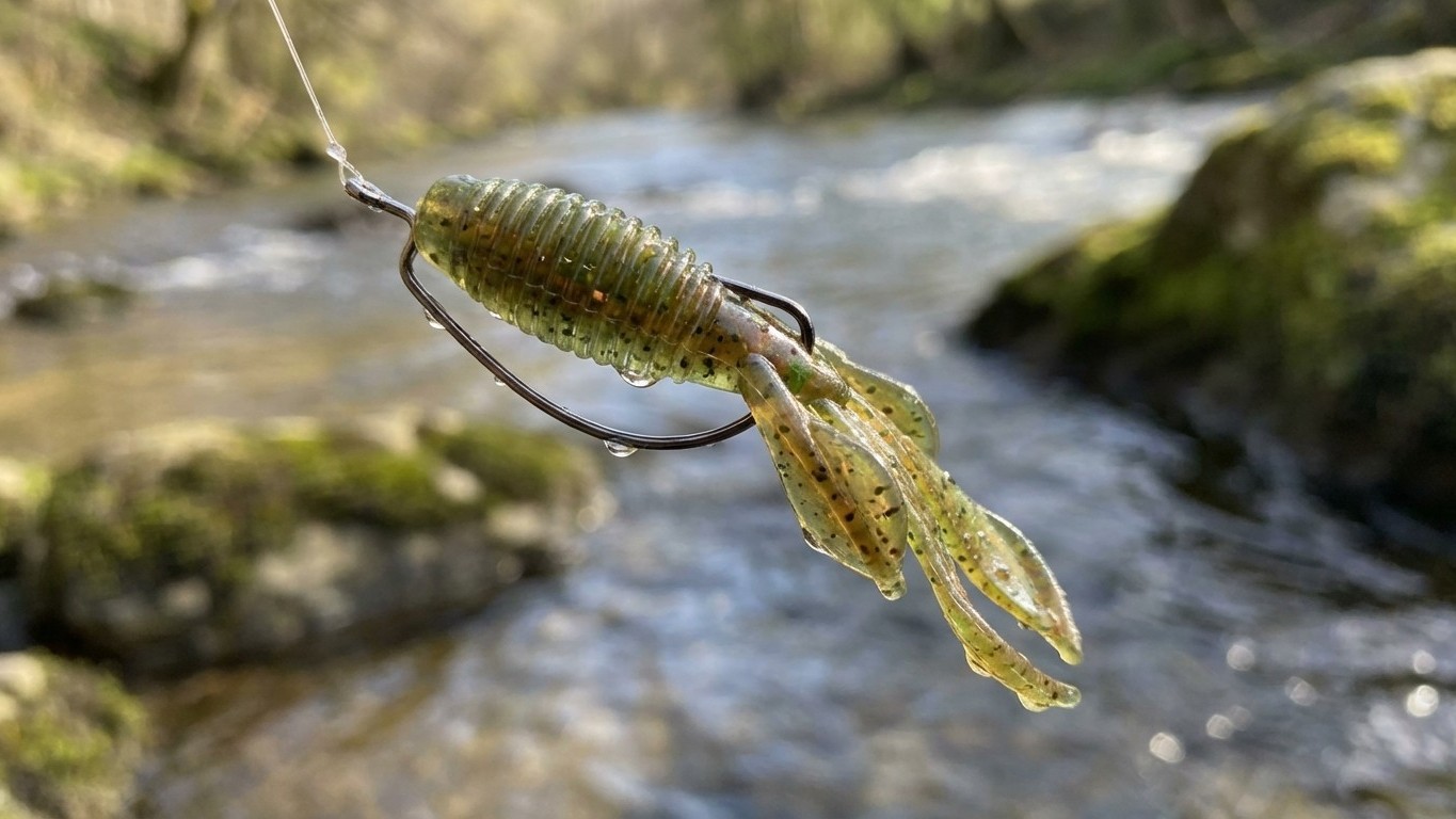 Je montais mal mes leurres souples jusqu'au jour où on m'a expliqué ces quatre montages