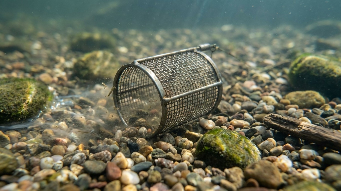 Je pêchais au feeder en rivière sans comprendre cette règle sur les cages : mes prises ont doublé