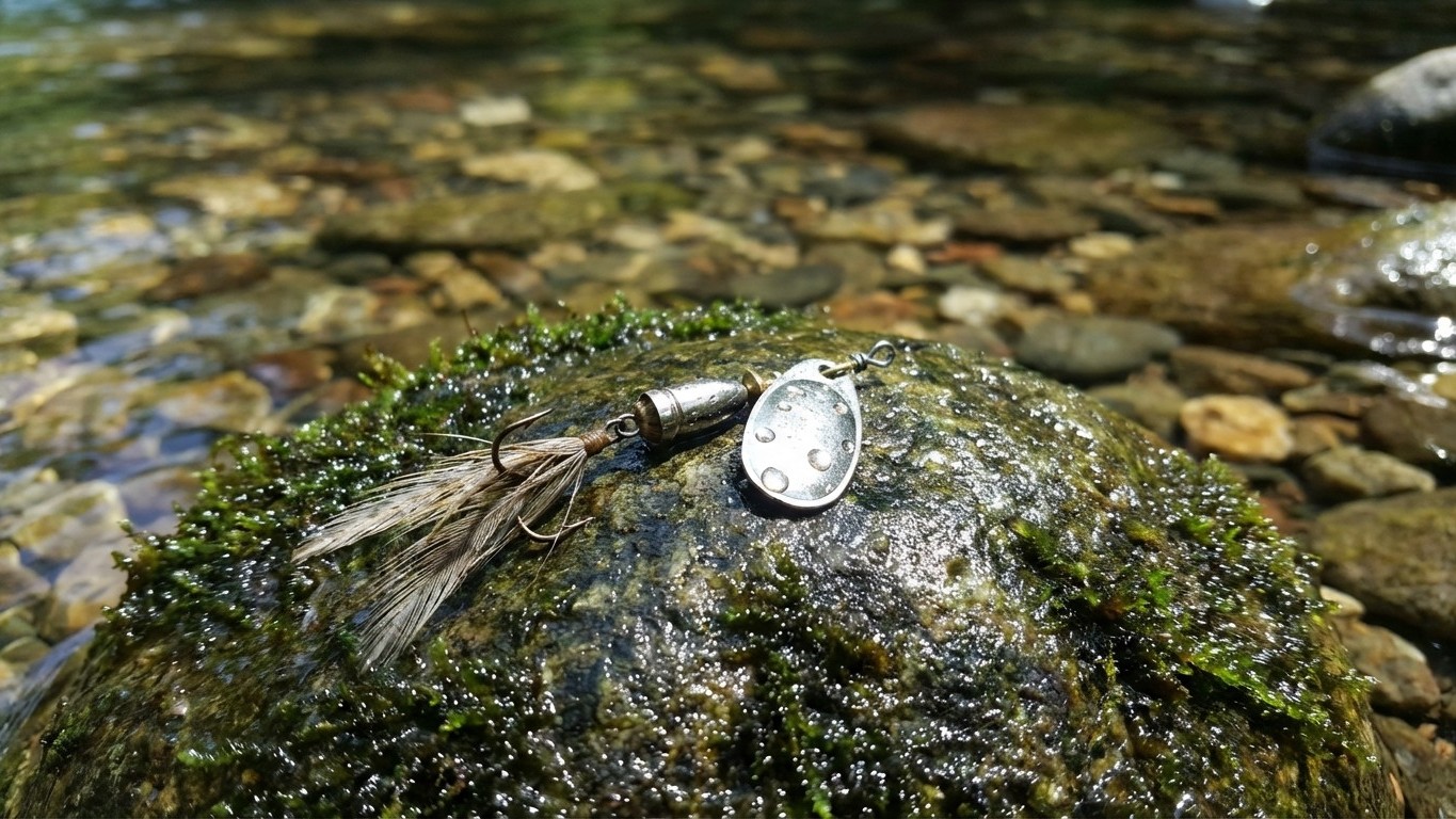 Je pêchais la truite au ruisseau avec la mauvaise cuiller depuis des années sans le savoir