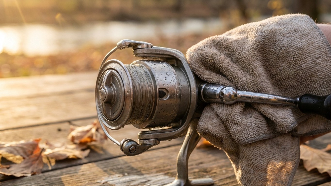 Ce geste que tous les pêcheurs font en rentrant pour « protéger » leur moulinet est en réalité ce qui le détruit