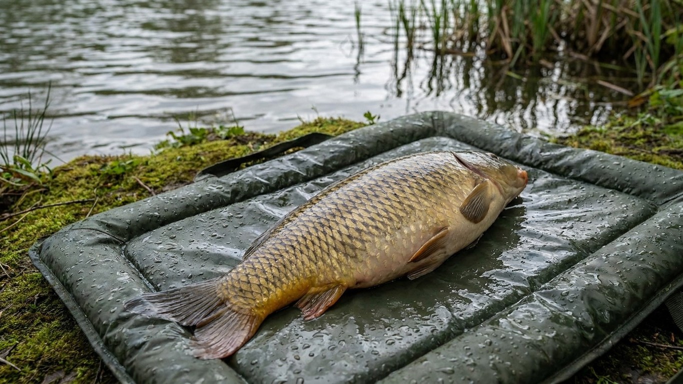 Je posais ma carpe sur le tapis comme tout le monde : 48 heures après la remise à l'eau, il était déjà trop tard