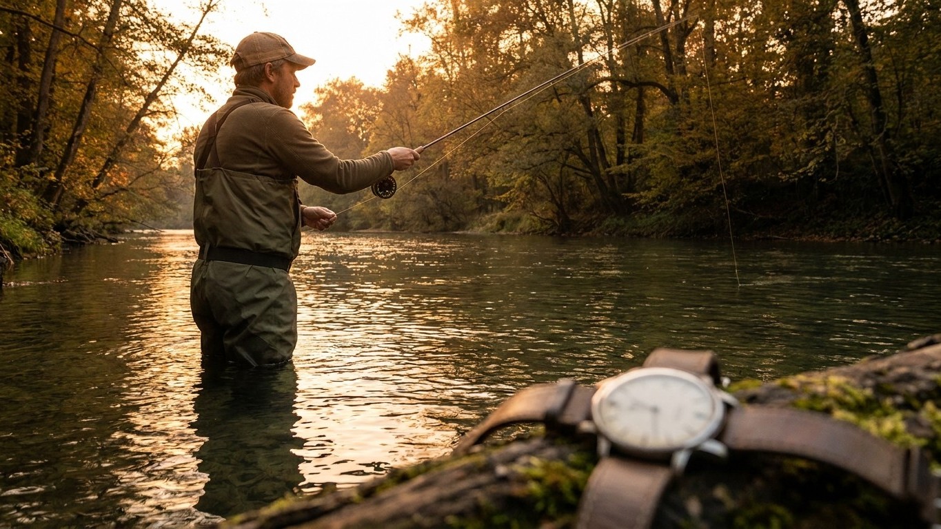 Je posais ma montre sur la berge à chaque session : le jour où j'ai compris mon erreur, tout a changé