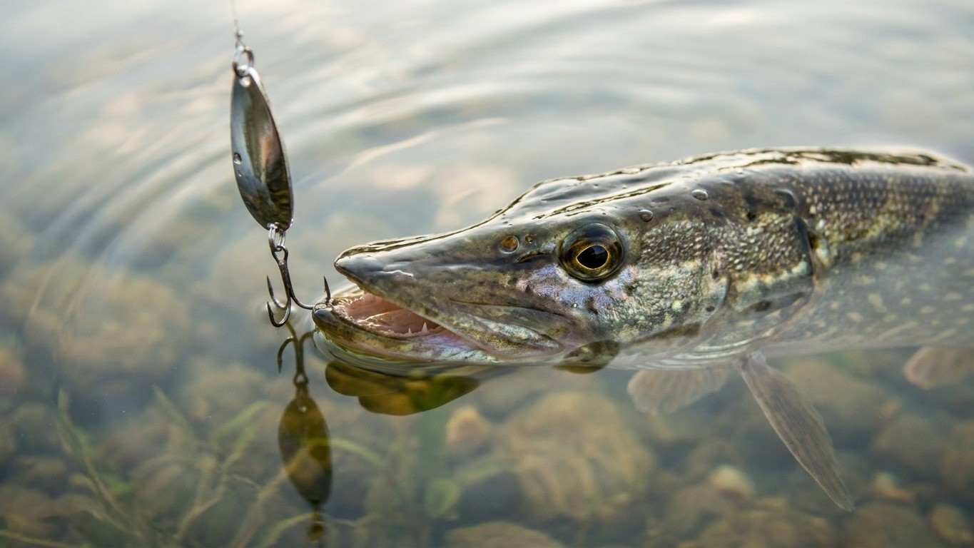 Le brochet suit votre cuillère sans mordre en avril ? C'est votre poignet qui fait tout rater