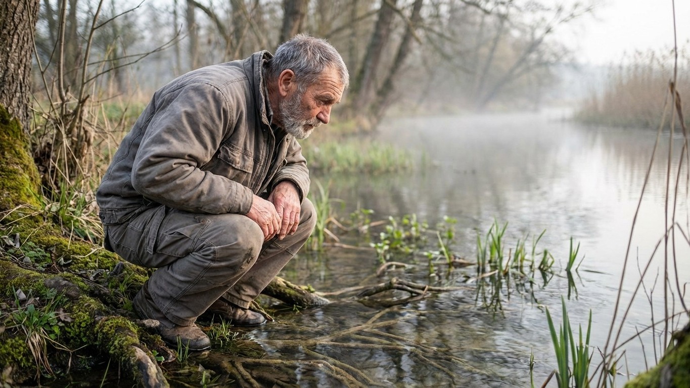 Les anciens pêcheurs ne lançaient jamais en pleine eau en avril : cette bordure précise où tout se joue