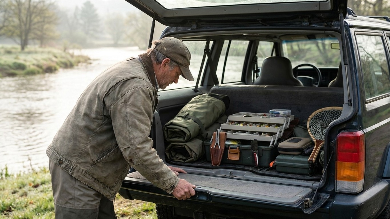 « Ouvre mon coffre, tu comprendras » : un pêcheur itinérant m'a montré les 5 objets qu'il ne retire jamais avant l'été