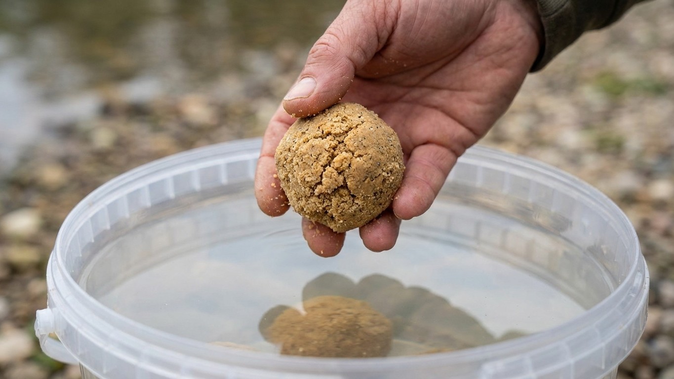Si votre amorce coule d'un bloc dans le canal, vous êtes en train de nourrir la vase et pas les poissons