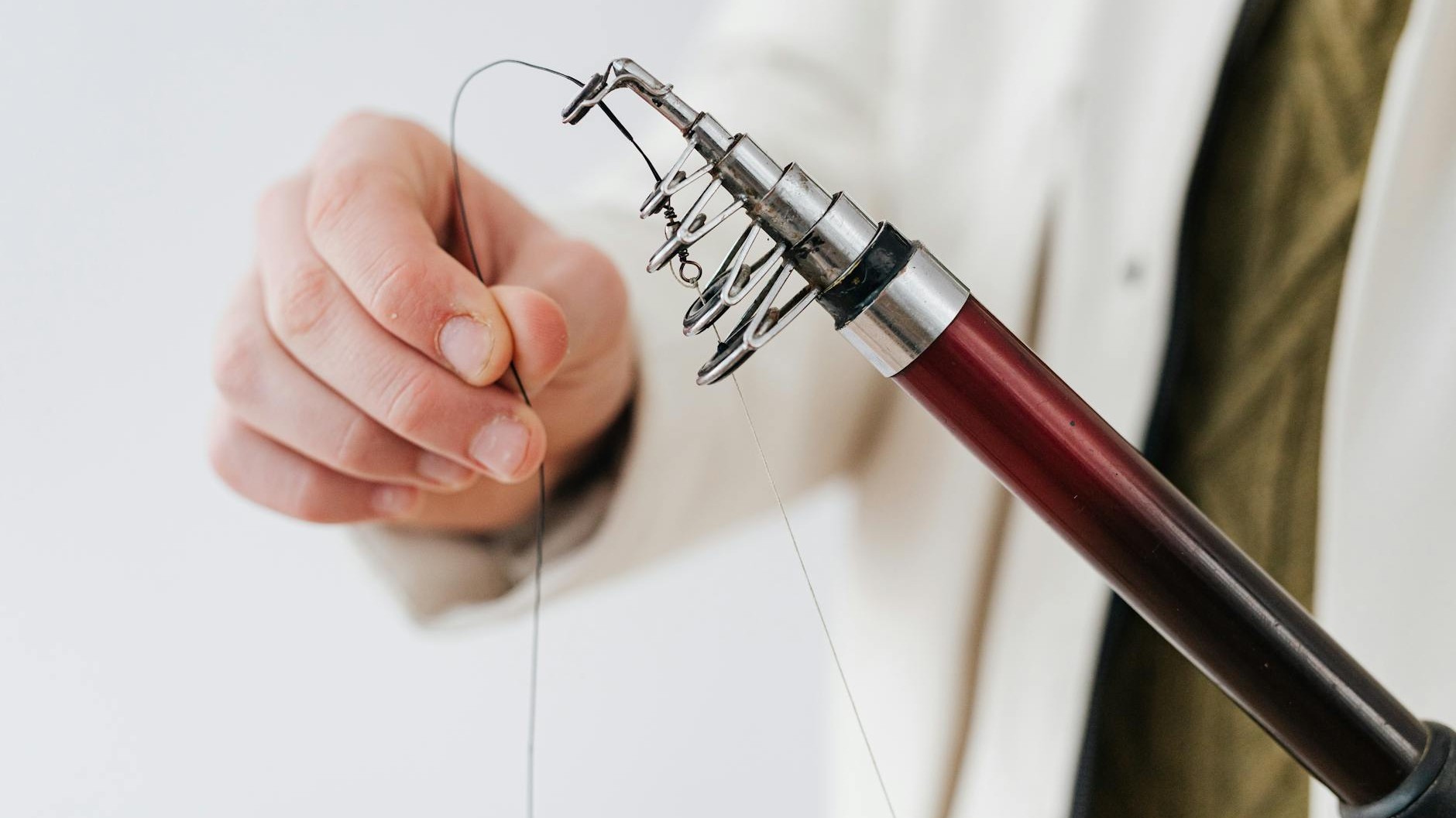 Si vous rangez votre canne télescopique après l'avoir rincée, ce qui se passe dans les emboîtements est irréversible