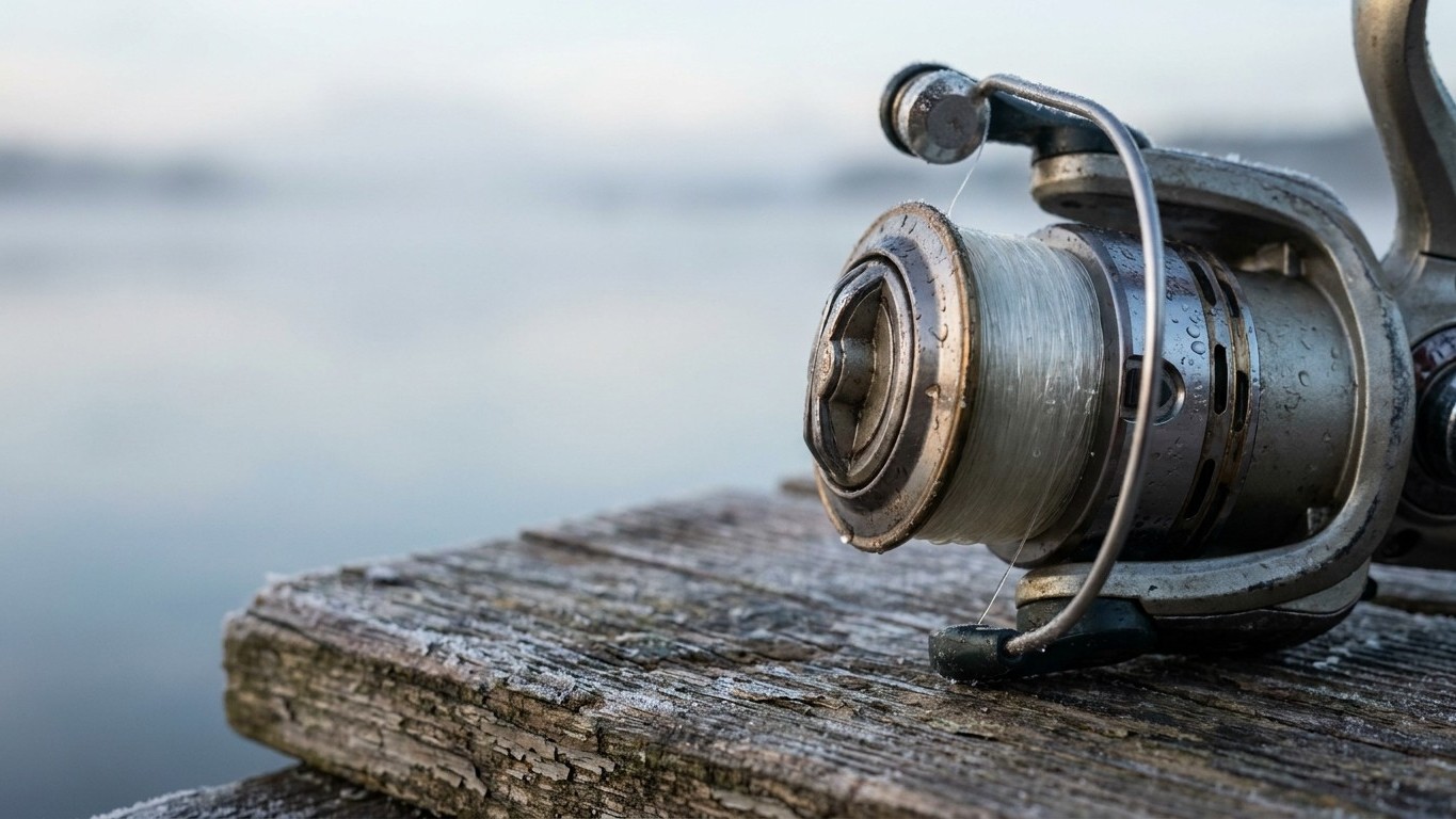 J'ai laissé mon moulinet sur la plage arrière tout l'hiver : au premier brochet de mai, le fil a lâché comme du verre