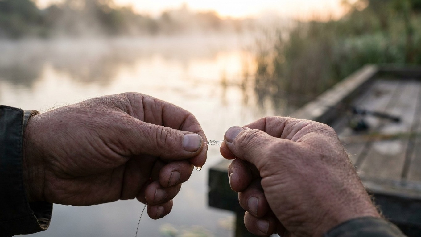 « Ne serre jamais ton nœud avec la bouche sèche » : le conseil d'un vieux pêcheur qui a sauvé toutes mes prises en avril