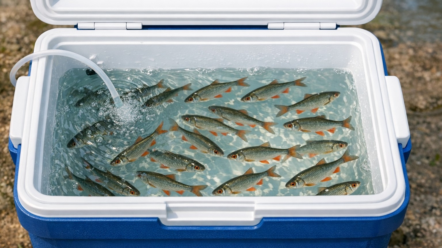 Je gardais ma glacière à moitié vide pour faire de la place : le jour où un pêcheur m'a montré pourquoi mes vifs ne tenaie...