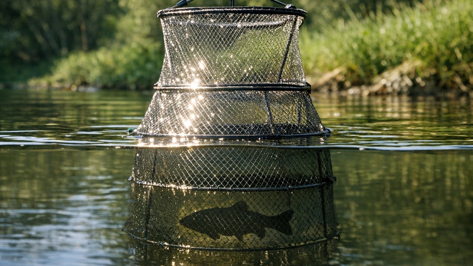 Je laissais ma bourriche métallique au soleil de juin pendant des heures : le jour où j'ai remis les poissons à l'eau, j'a...
