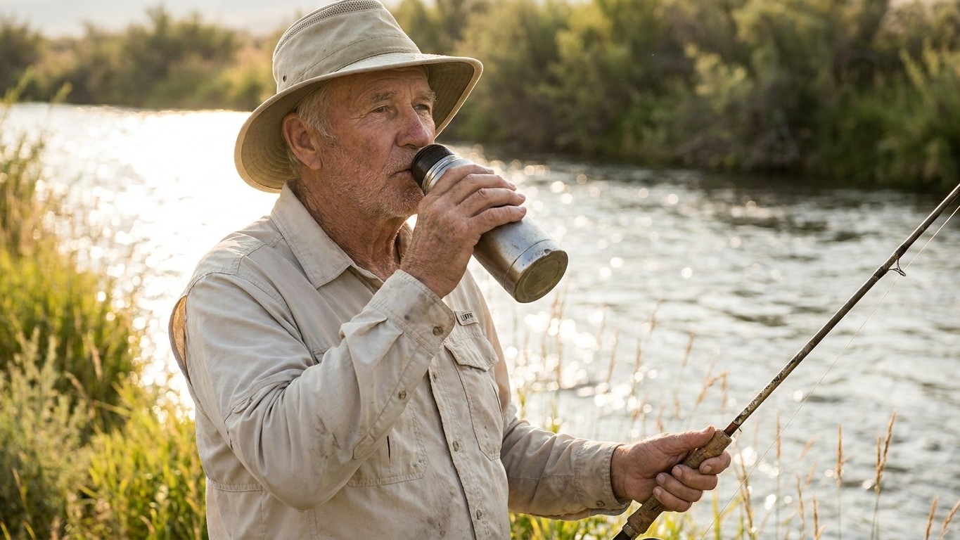 Je pêchais des heures en pleine canicule sans y penser : le jour où un vieux pêcheur m'a montré ce qu'il faisait pour ne j...