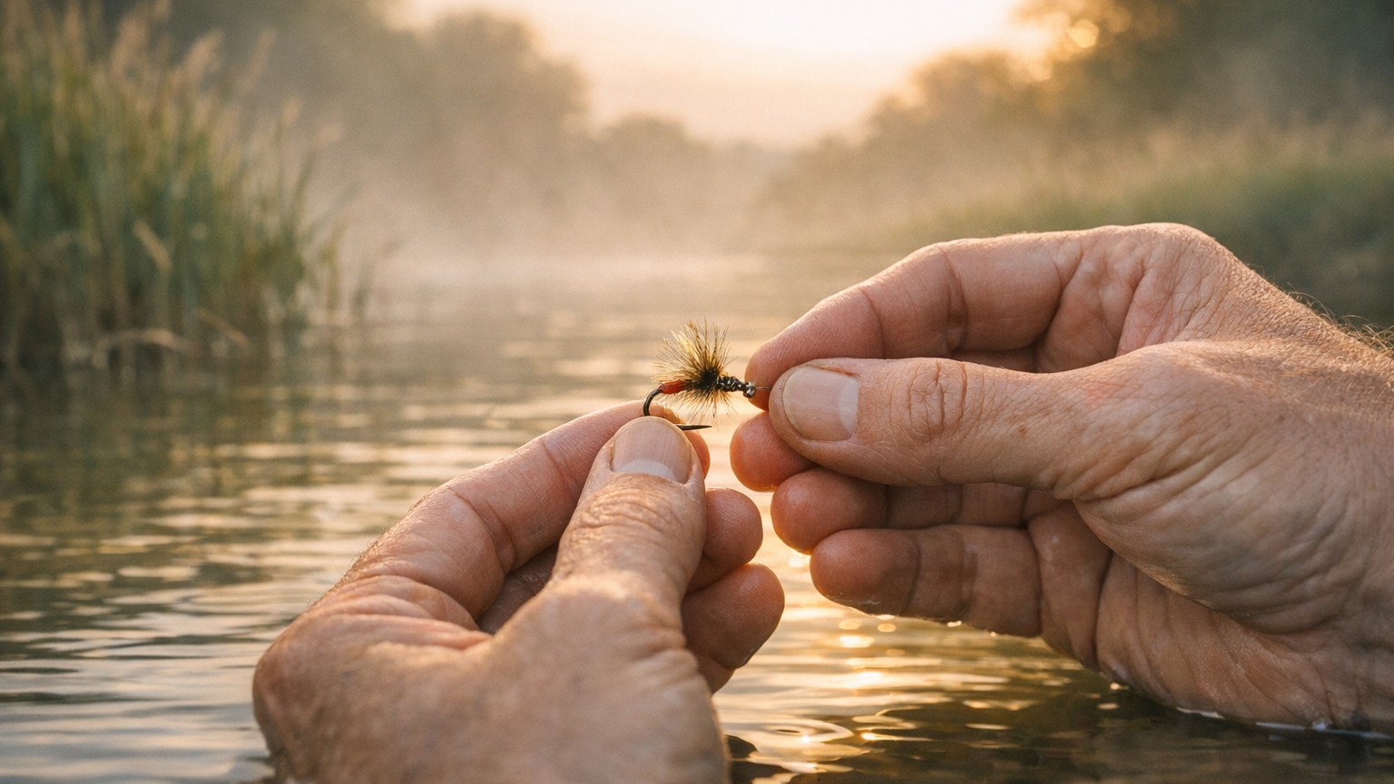 Je tartinais mes mains de répulsif anti-moustique avant chaque sortie : un vieux pêcheur m'a montré pourquoi je rentrais b...