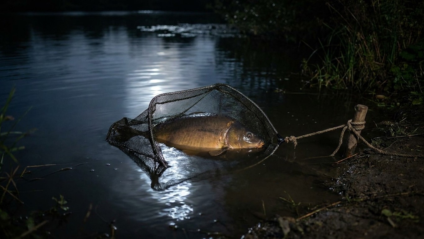 J'ai gardé ma carpe de 65 cm dans un sac de conservation après une session de nuit : quand les gardes-pêche sont arrivés a...