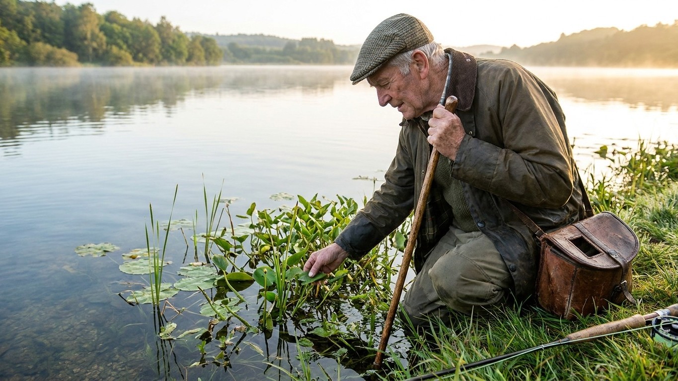 Je pêchais toujours au même endroit sans jamais rien attraper : le jour où un vieux pêcheur m'a montré les plantes au bord...