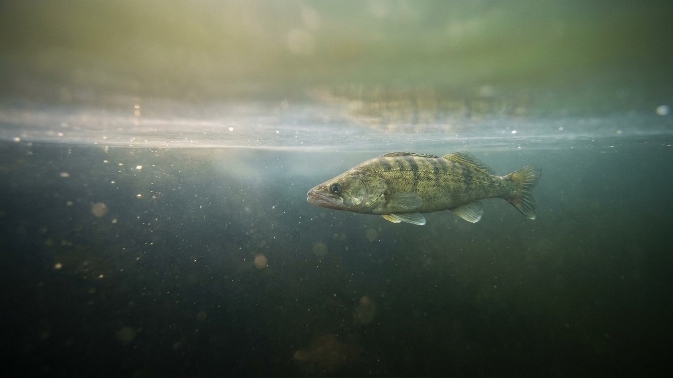 « Je pensais que les sandres restaient collés au fond en été » : pourquoi la thermocline de juillet les force à se tenir j...