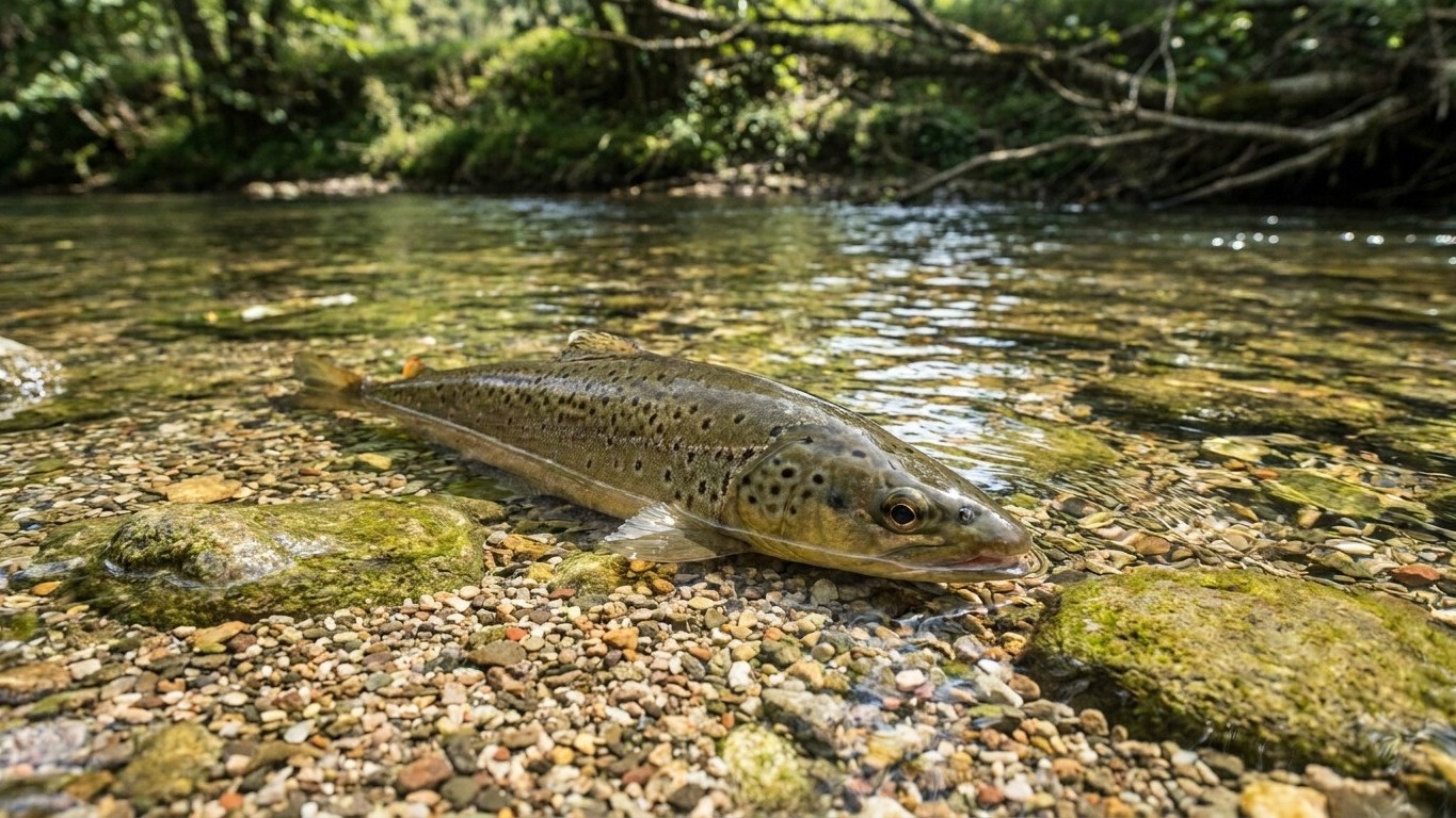 On s'obstine tous à pêcher la truite en pleine chaleur d'été : dès que l'eau dépasse 25°C, ce geste anodin achève pourtant...