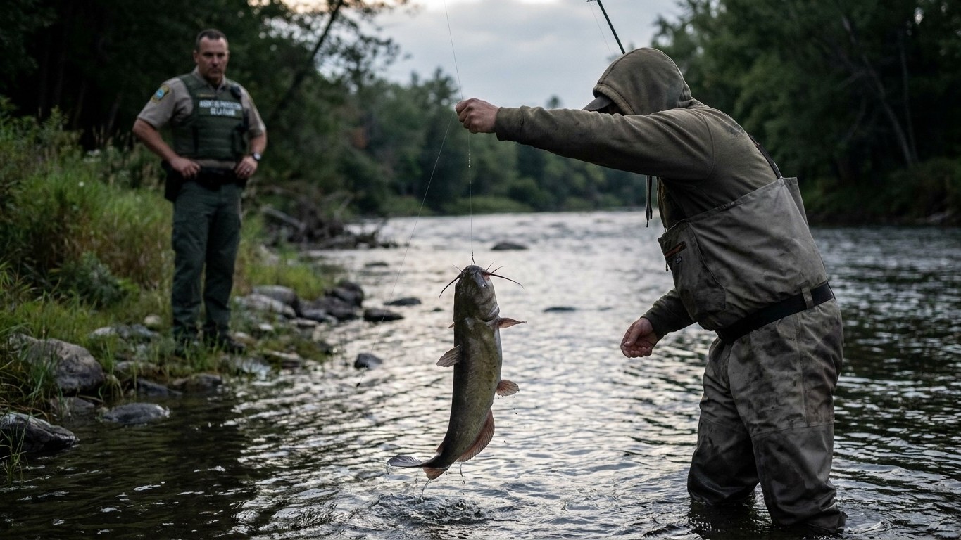 Il a remis son poisson-chat à l'eau devant le garde et s'est éloigné : la somme annoncée au tribunal a glacé toute la salle