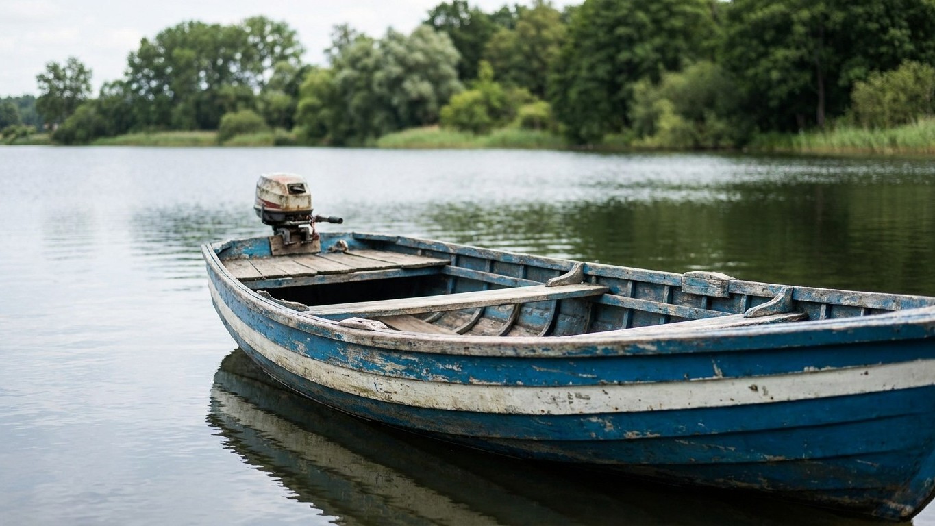 J'ai remonté la puissance du moteur de ma barque juste pour rejoindre mon poste plus vite : au premier contrôle sur le lac...