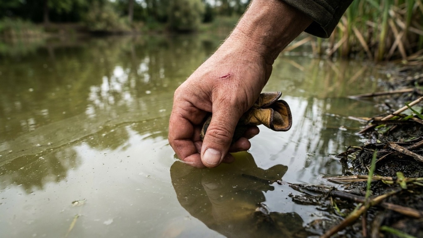 Je me rinçais les mains dans l’eau tiède de l’étang après chaque prise : le jour où une simple griffure s’est infectée, j’...