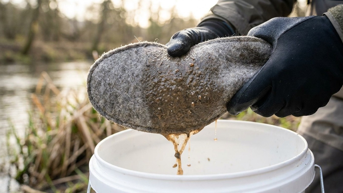 Je passais d'une rivière à l'autre avec mes waders à semelle feutre juste pour gagner du temps : le jour où j'ai pressé le...