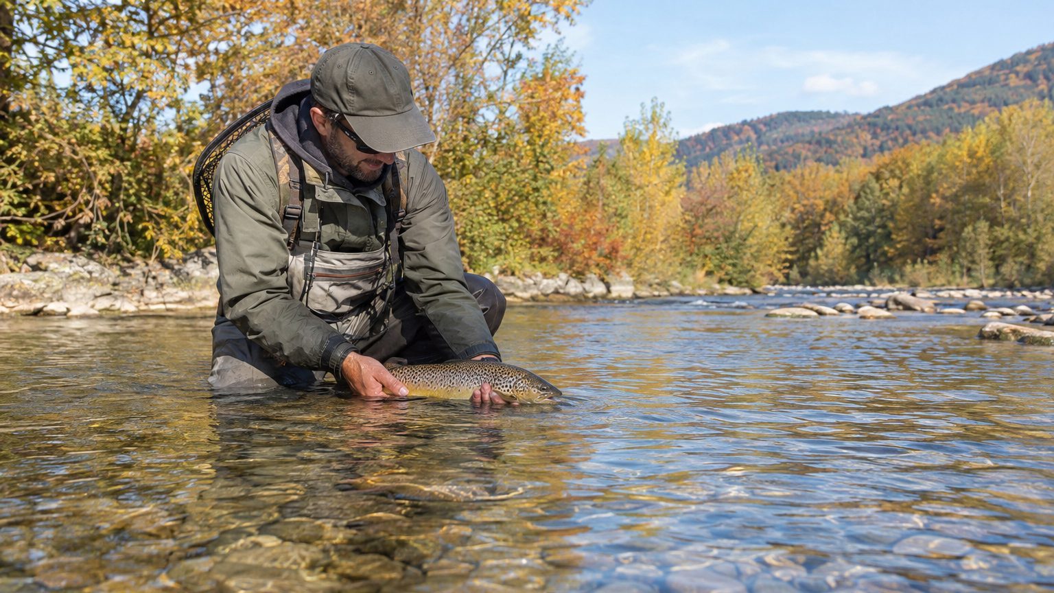 Comment réanimer un poisson avant de le relâcher : la bonne position, les gestes à éviter et les signes qu'il est prêt